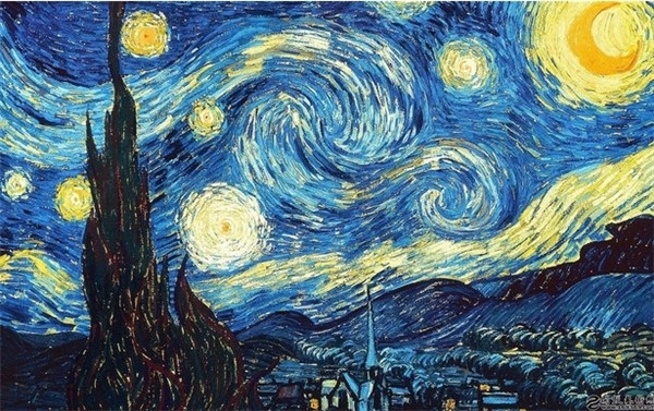 《星空》starry night